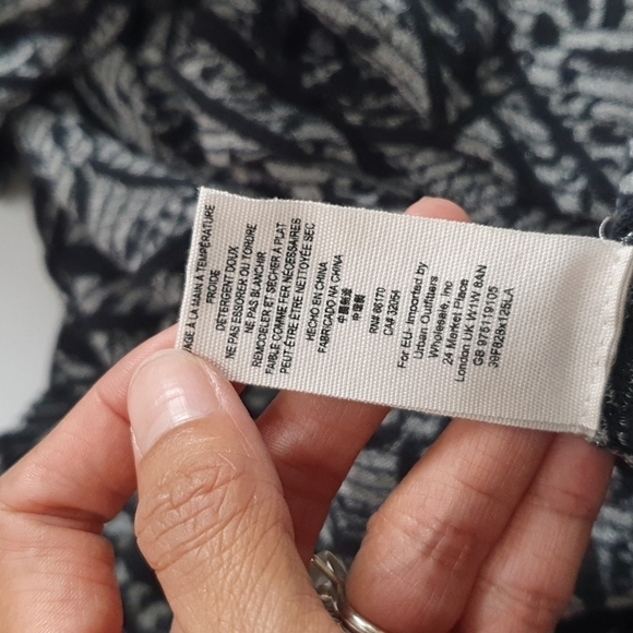 Free People Patterned Fringe Cardigan - Picture 6 of 10